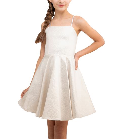 Un Deux Trois Big Girls 7-16 Fit And Flare Dress | Dillard's