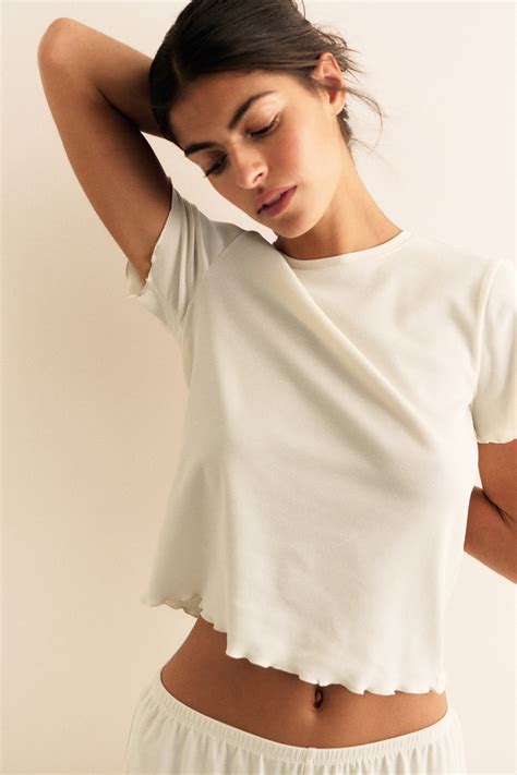 Modal-Blend Pajamas - Cream - Ladies | H&M US
