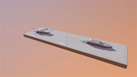 Titanic Wreck Stern Model