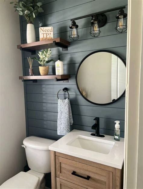 32 Best Small Half Bathroom Ideas On A Budget To Copy - SK | Bathroom ...