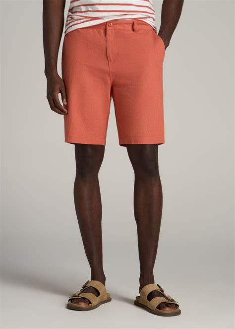 American Tall | Linen Shorts for Tall Men