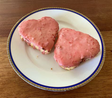 Sweet Tart Lime Hearts with Raspberry Lime Glaze - Sara Jaffe Bakes
