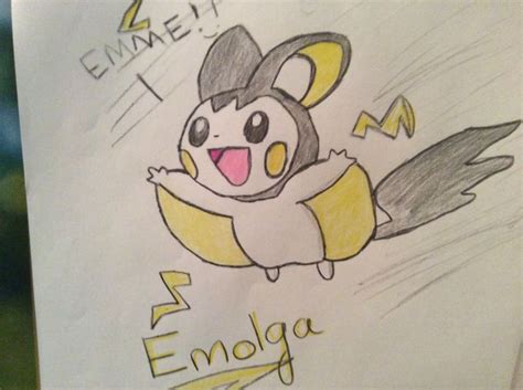 Emolga! The flying squirrel Pokemon. They often live in the wild ...