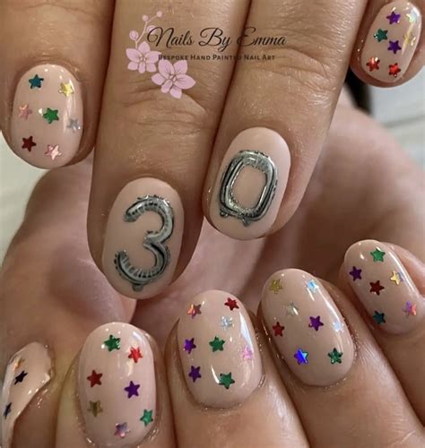 30+ Festive Birthday Nail Designs for your Special Day - Days Inspired
