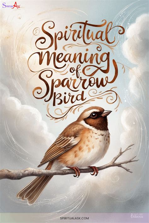 Sparrow Bird Spiritual Meaning: Joy & Community | Spirituality ...