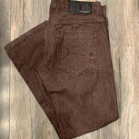 Rocawear Men's Brown Jeans | Depop