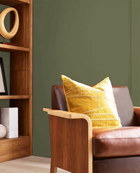 Moss Green Interior Paint
