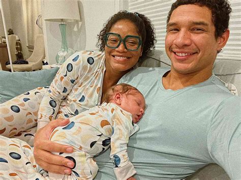Keke Palmer, Darius Jackson with Baby Leo in Matching Pajamas: Photos
