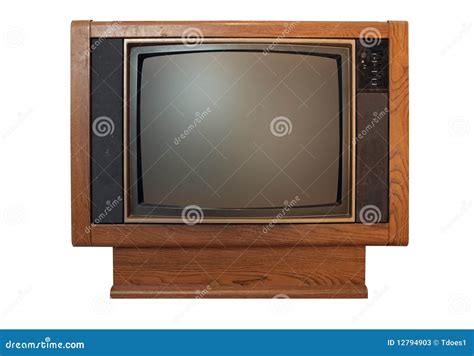 Television - Vintage Floor Model Royalty-Free Stock Photography ...