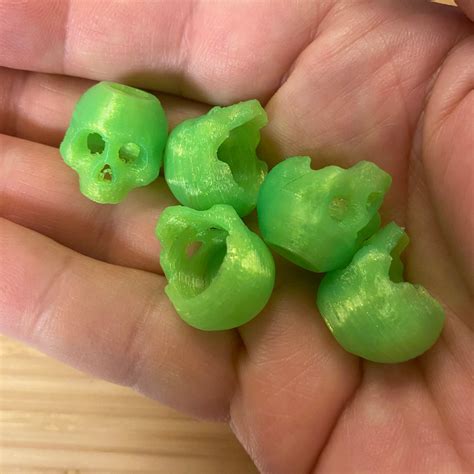 3d printed skulls for lanyards and zipper pulls – Kruger EDC