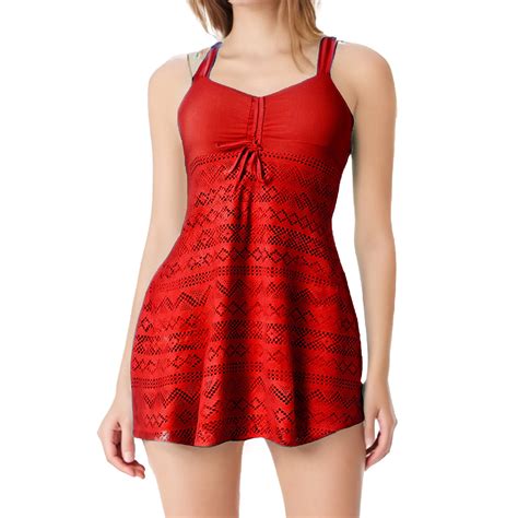 Bigersell Tankinis Swimsuits for Women Plus Size Swim Dress, Push up ...