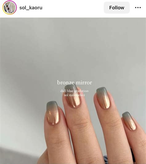 chrome french in 2025 | Hello nails, Pretty nails, Gel nails