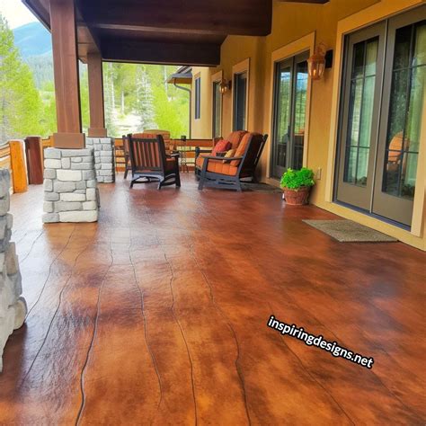 Stamped concrete that looks like wood 30 amazing examples that will ...