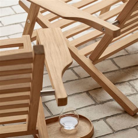 Carl Hansen & Søn - AH603 Outdoor Deck Chair - Teak Outdoor Furniture