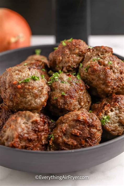 Air Fryer Meatballs - Everything Air Fryer and More