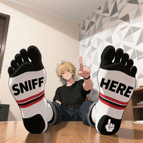 Anime Boy Socks #9 by AIBoysGallery on DeviantArt