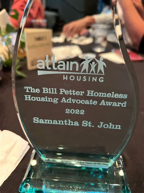 Samantha St. John på LinkedIn: Very honored to receive this "lifetime achievement" award from ...