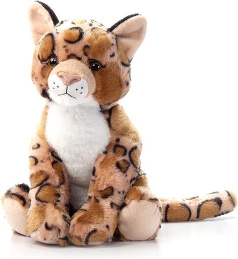 Amazon.com: The Petting Zoo Clouded Leopard Stuffed Animal Plushie ...