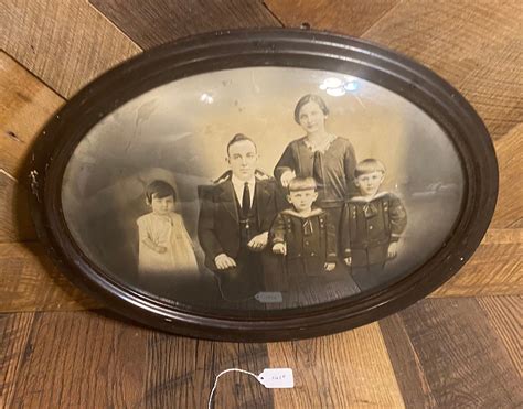 Oval Bubble Picture Frames With Glass