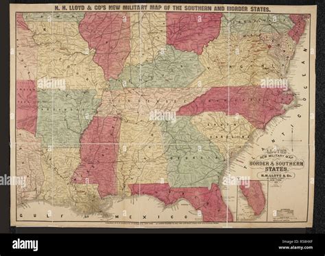 Map Of North South Border States Civil War Map Northern Southern