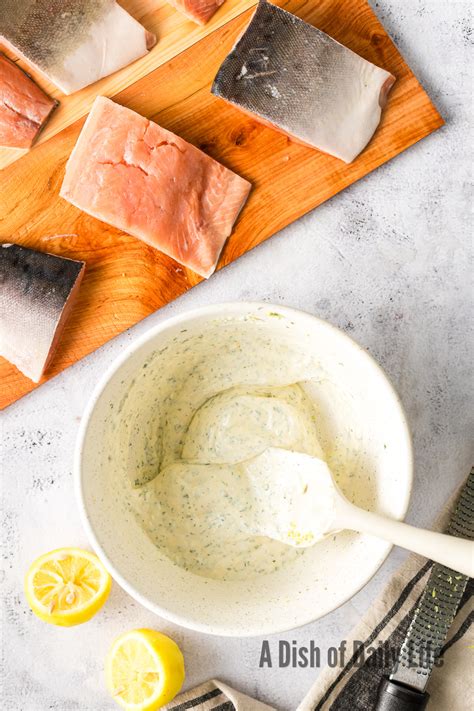Mayonnaise Salmon Recipe - A Dish of Daily Life