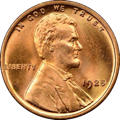 1925 Lincoln Wheat Penny Prices | Ungraded, NGC, PCGS Values