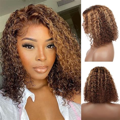 Amazon.com : Wear and Go Glueless Wigs Human Hair Pre Plucked Pre Cut ...