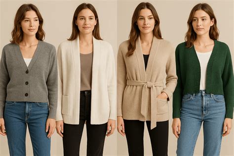 Difference Between Cardigan and Sweater: Clearly Explained Styles ...