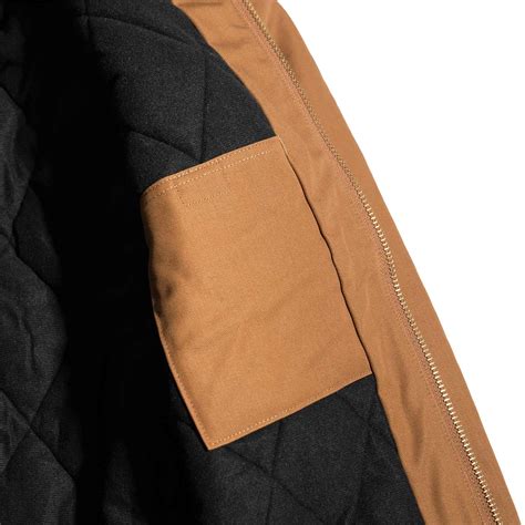 Carhartt カーハート J140 ダックアクティブジャケット キルティングフランネル裏地 アメリカ製 ｜ メンズ S M L XL XXL MADE IN USA 米国製 UFCW ...