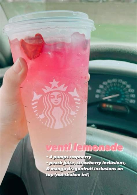 Starbucks strawberry acai lemonade – Artofit