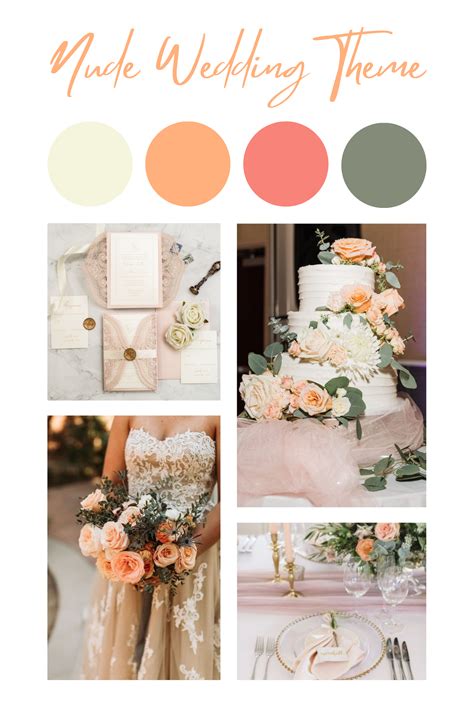 Nude Elegance: 10 Gorgeous Wedding Color Palettes for Your Big Day - Elegantweddinginvites.com Blog