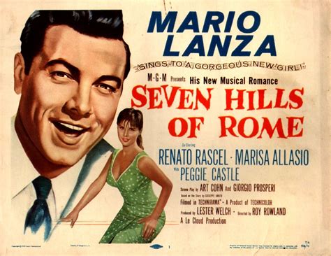 Roy Rowland's "Seven Hills of Rome" (1957), starring Mario Lanza ...