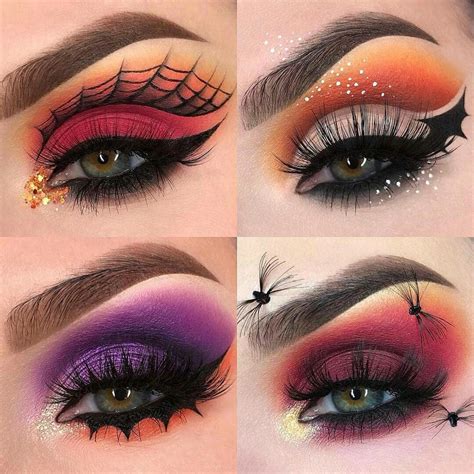 Cute Halloween Eye Makeup - Festival Makeup Inspiration