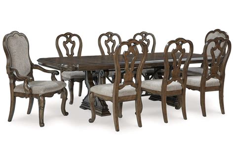 Maylee Dining Table and 8 Chairs