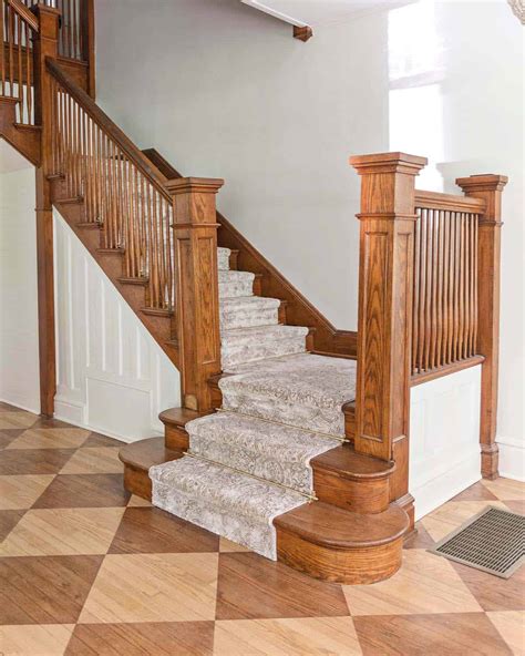 Hardwood Stairs With Carpet Runner Stair Carpet Trends 2025 That Raise