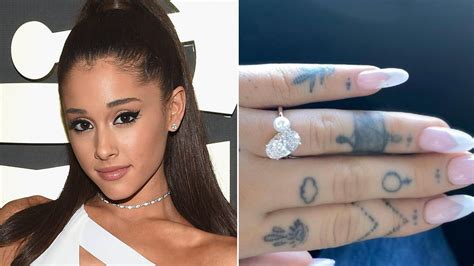 Ariana Grande's $350k engagement ring's hidden meaning will make you ...