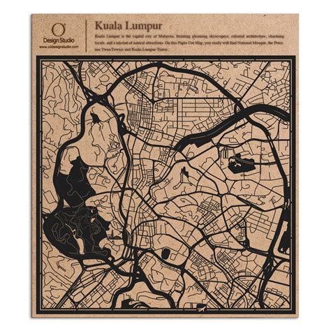 Kuala Lumpur Attractions Map