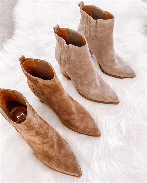 Tan Suede Booties For Women