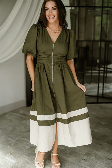 Zip Front Dresses: The Perfect Blend of Style and Function - Lizard Thicket
