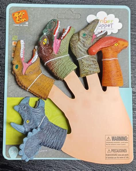 Dinosaur Finger Puppets (9682) – Canadian Fossil Discovery Centre