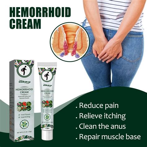 Hot Sale Hemorrhoid Relieve Pain Ointment Anal Bleeding Swelling Anal ...