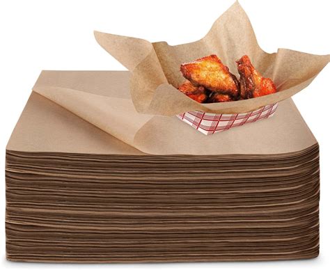 Amazon.com: Rainmae Plastic Food Baskets with Parchment Paper Liners ...