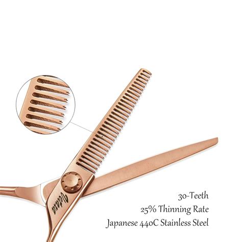 Barber Shears Trimming Haircut Scissors - Thinning Shears - Thinning ...