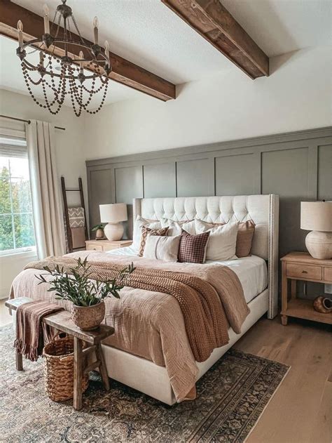 Romantic English Rustic Bedroom Decor