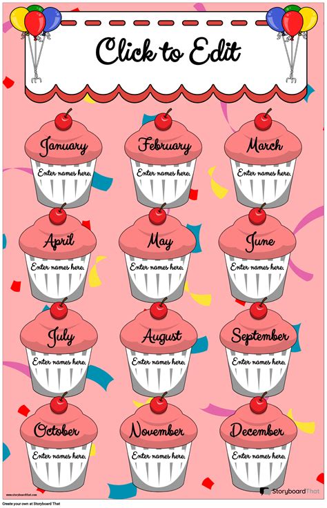 Free Happy Birthday Poster Templates | Storyboard That