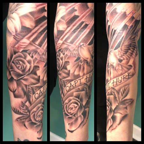 Rip half sleeve tattoos - Bronctattooaus.com