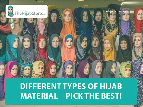 PPT - Different Types of Hijab Fabrics - Choose the Best! PowerPoint ...