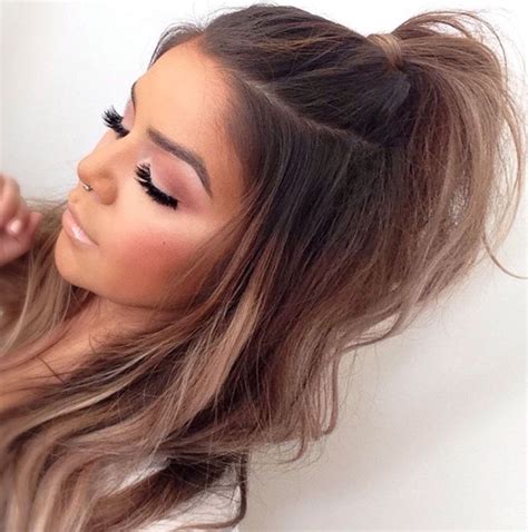 Incredible Half Up Half Down Ponytail Ideas - nino-alex