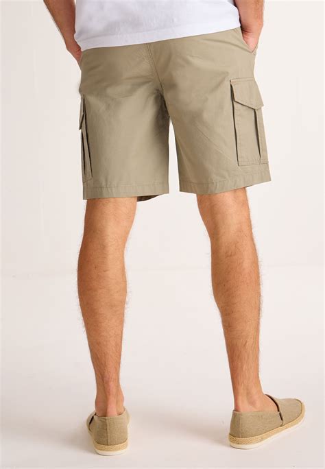 Mens Khaki Cargo Shorts | Peacocks