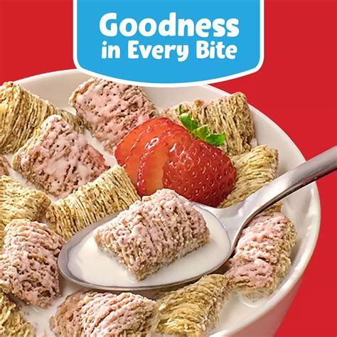 Kellogg's Frosted Mini-Wheats Strawberry Cold Breakfast Cereal - Shop ...
